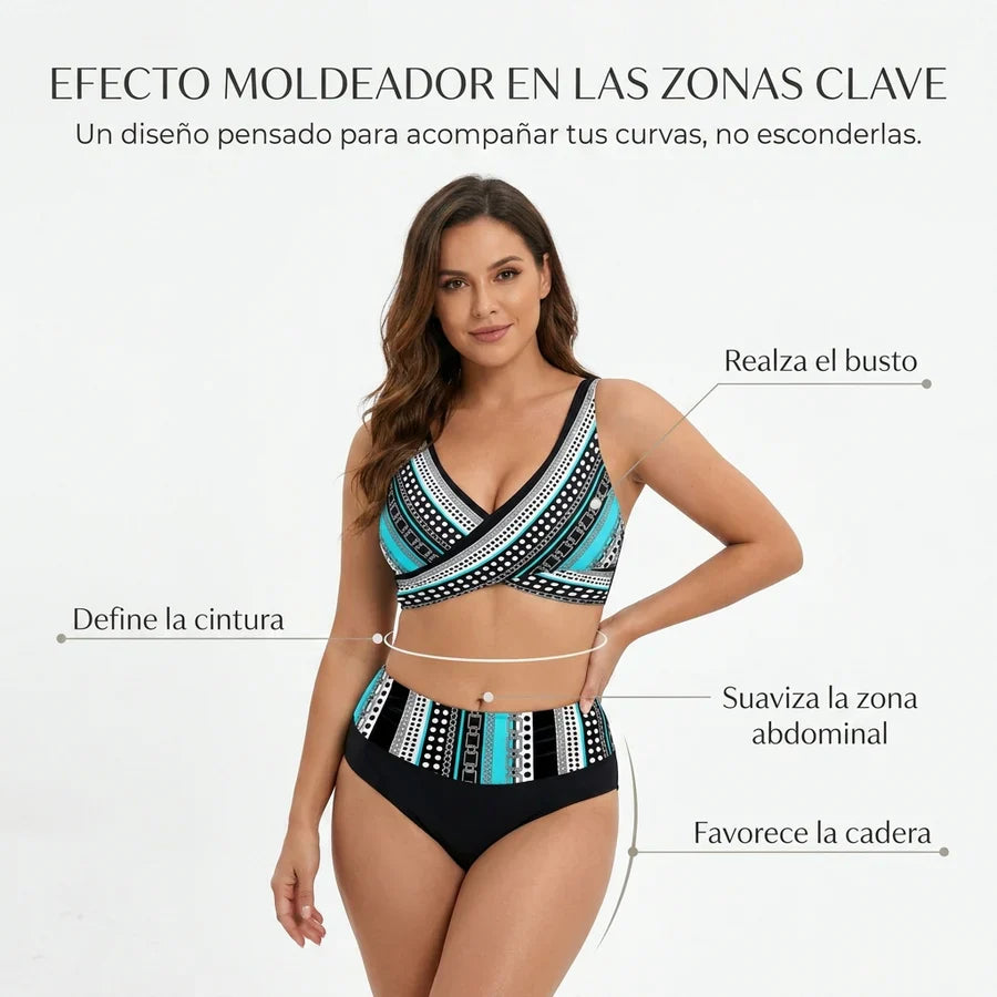 Estampado Turquesa