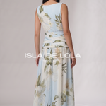 Azul Claro Floral