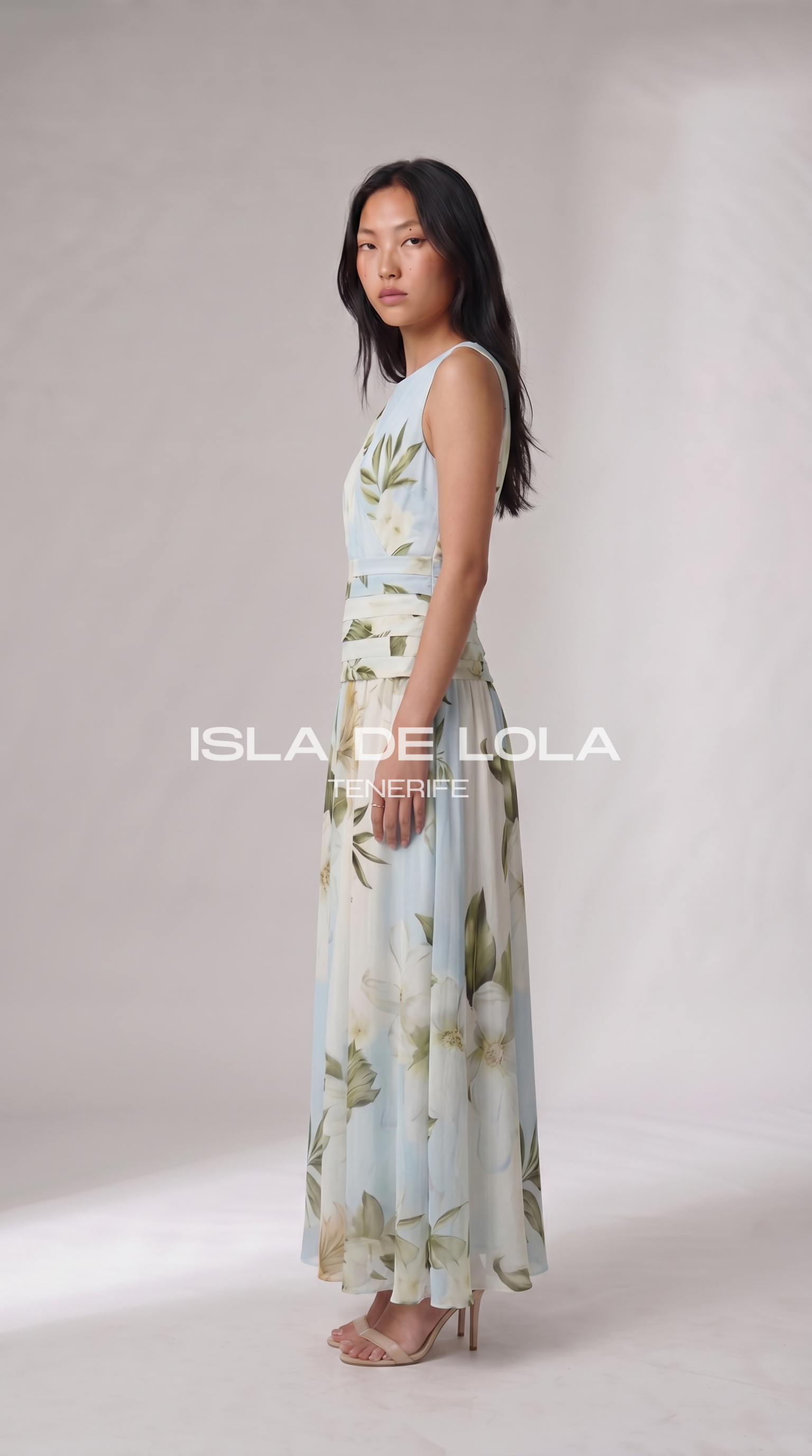 Azul Claro Floral