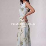 Azul Claro Floral